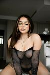Lilith Cavaliere In Sexy Net Bodysuit See Thru Tits OnlyFans